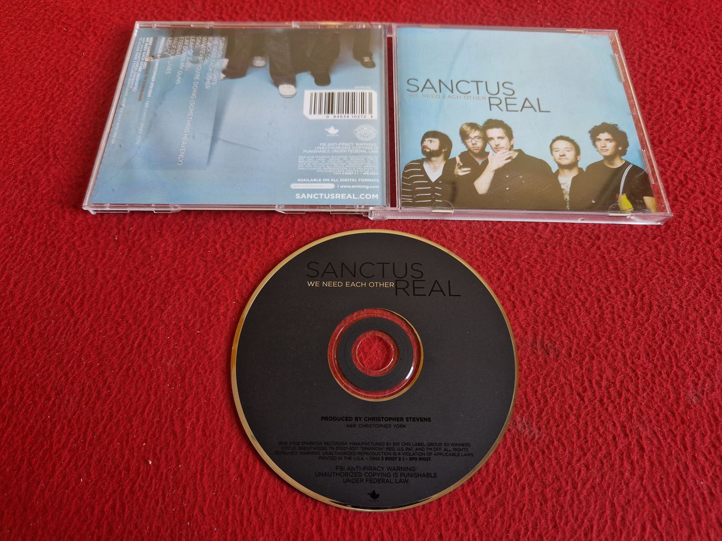 SANCTUS REAL WE NEED EACH OTHER CD