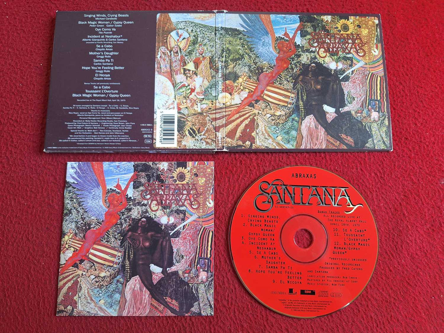 SANTANA ABRAXAS CD