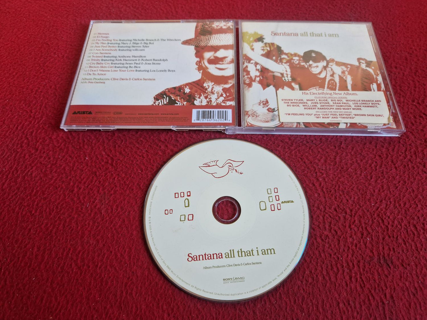 SANTANA ALL THAT I AM CD