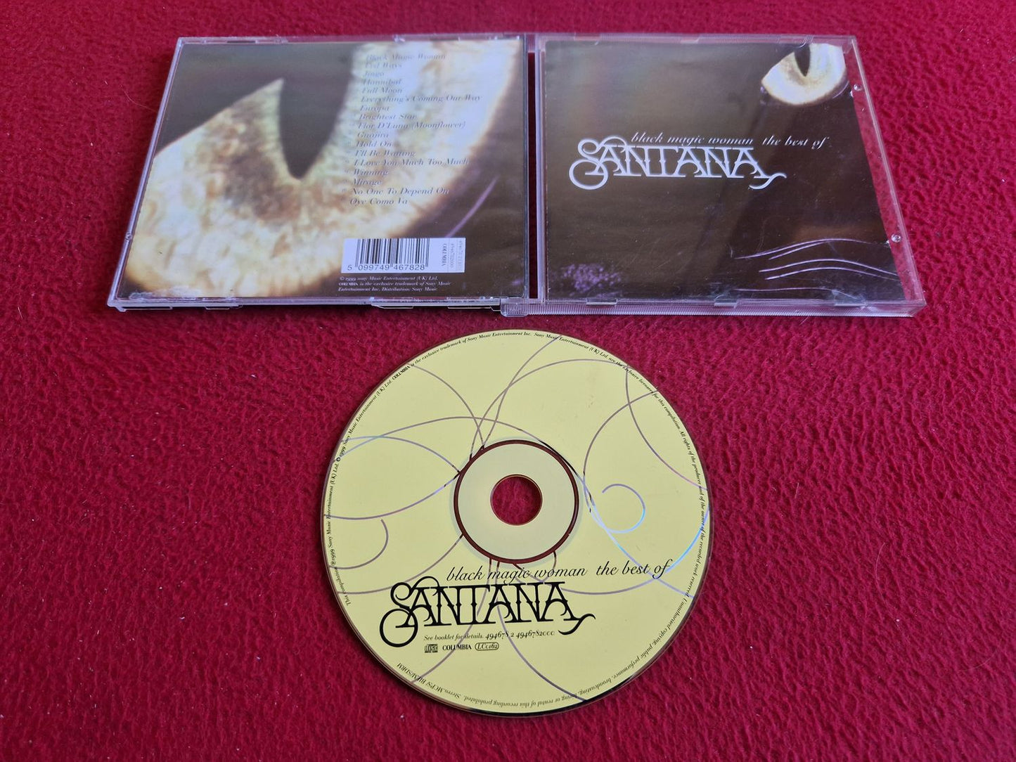 SANTANA BLACK MAGIC WOMAN: THE BEST OF SANTANA CD