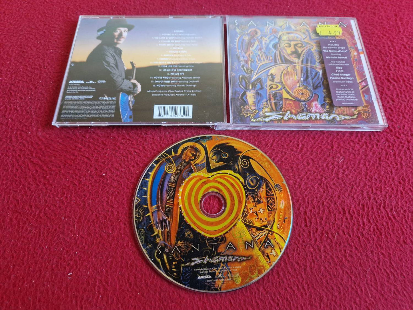 SANTANA SHAMAN CD