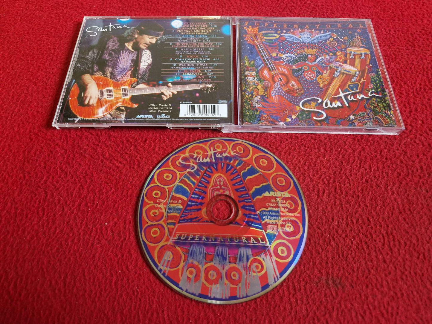 SANTANA SUPERNATURAL CD