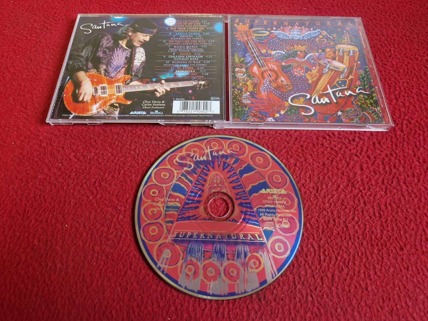 SANTANA SUPERNATURAL CD