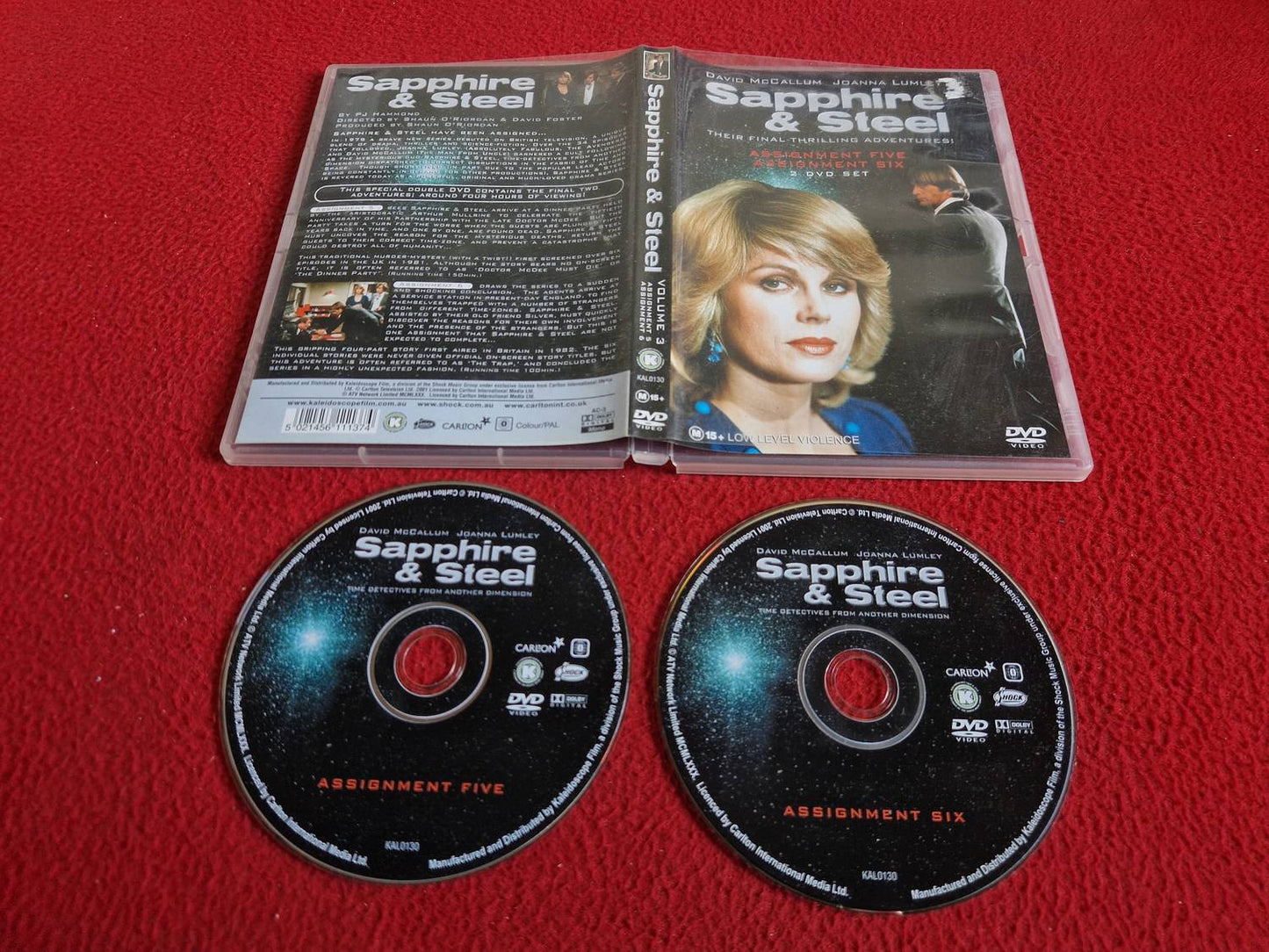 SAPPHIRE & STEEL VOLUME 3 ASSIGNMENT 5 & 6 DVD