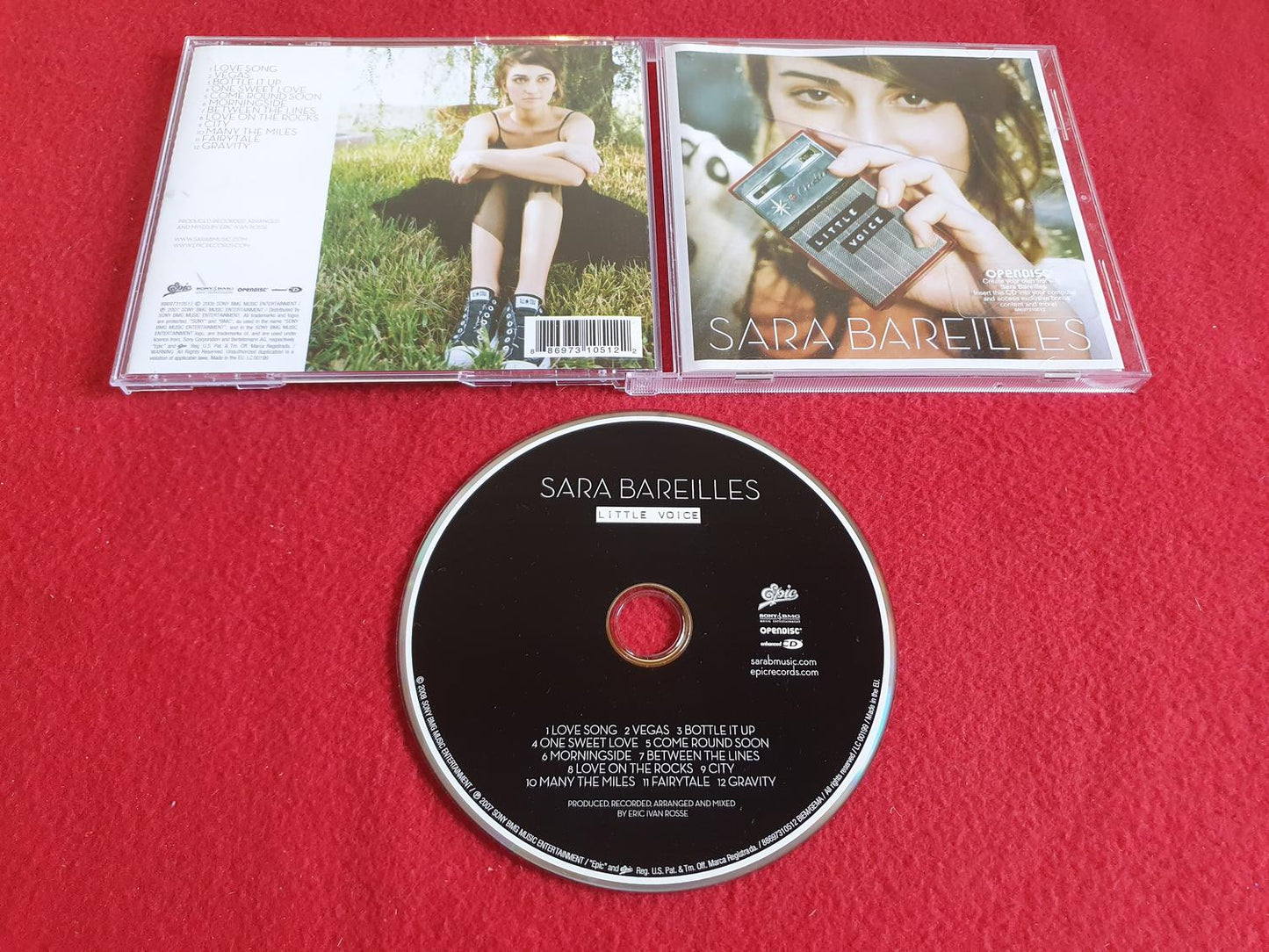 SARA BAREILLES LITTLE VOICE till CD