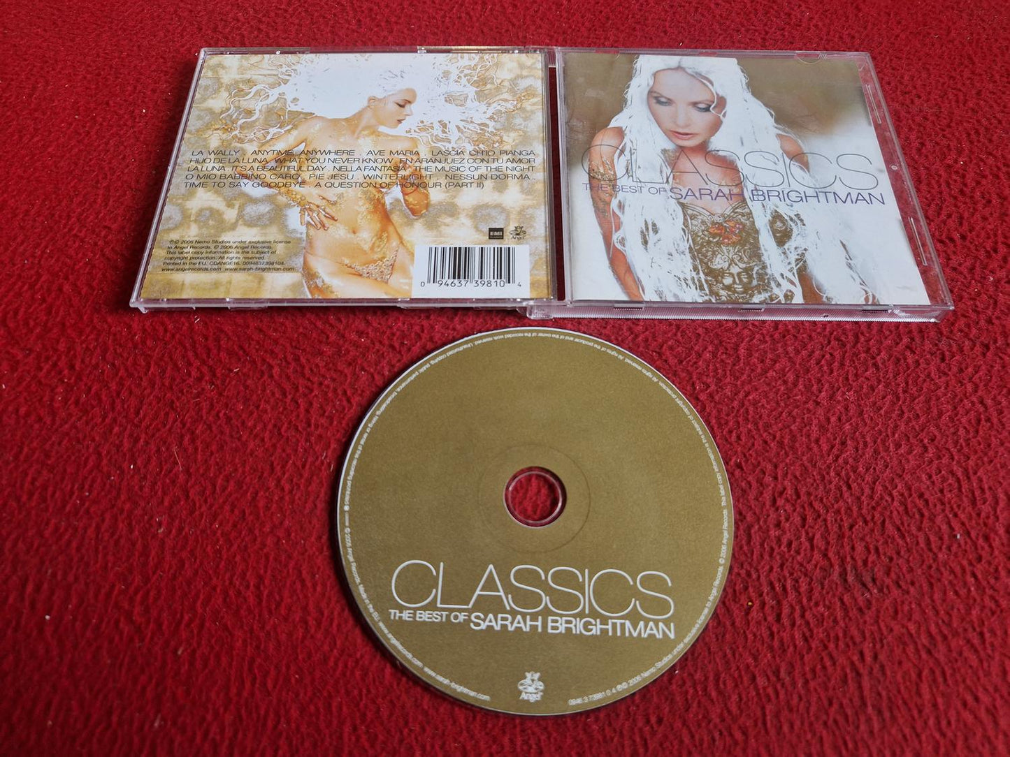 SARAH BRIGHTMAN CLASSICS THE BEST OF CD