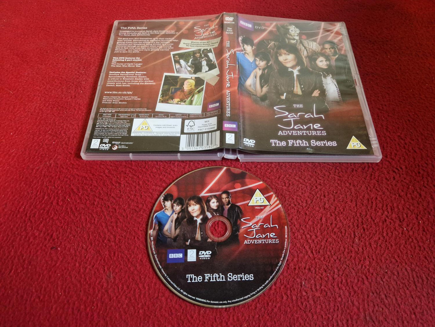 SARAH JANE ADVENTURES SERIES 5 DVD