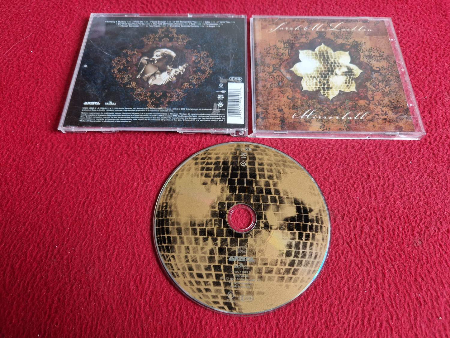 SARAH MCLACHLAN MIRRORBALL CD