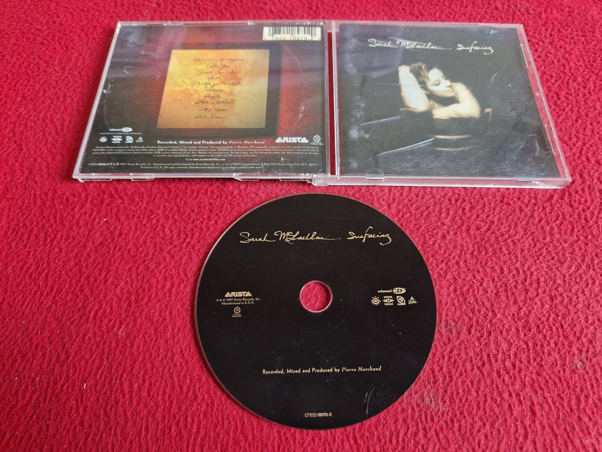 SARAH MCLACHLAN SURFACING CD