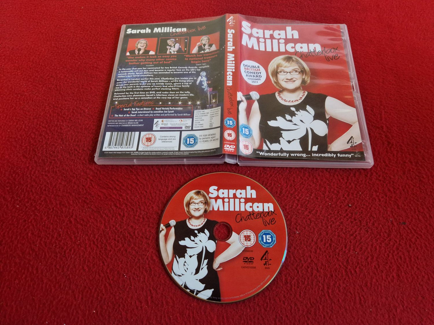 SARAH MILLICAN: CHATTERBOX LIVE DVD