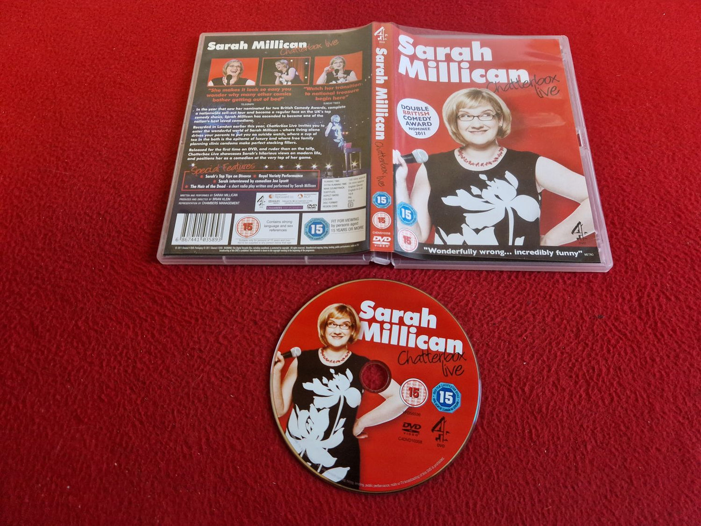 SARAH MILLICAN: CHATTERBOX LIVE DVD