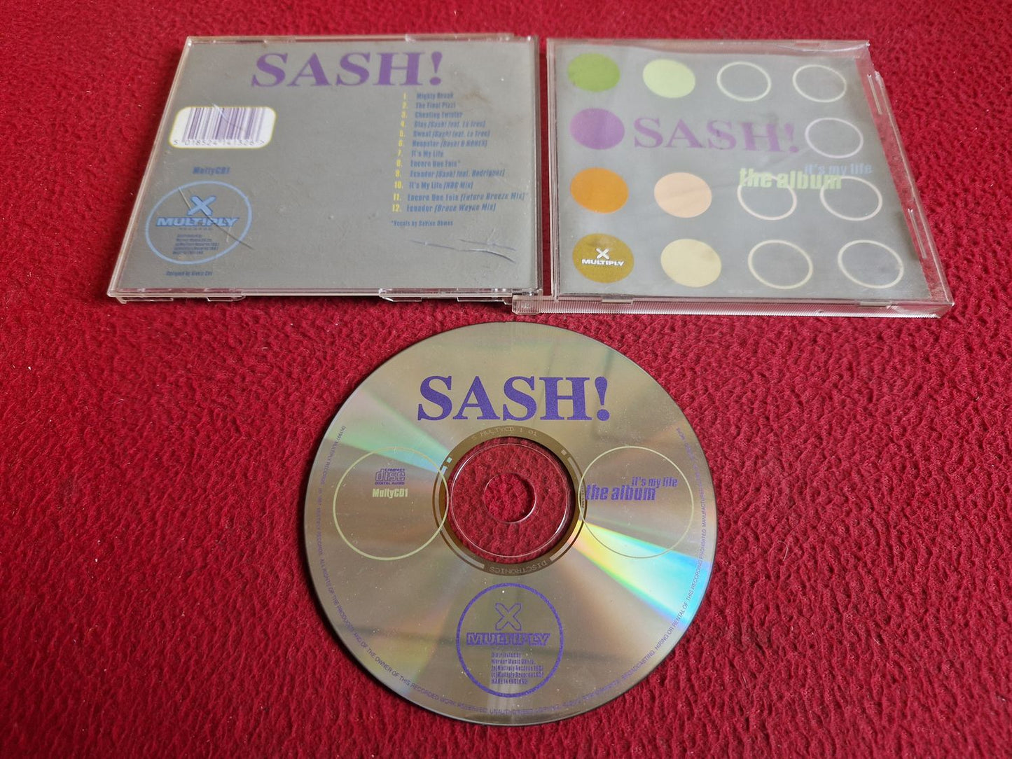 SASH! IT'S MY LIFE THE ALBUM CD