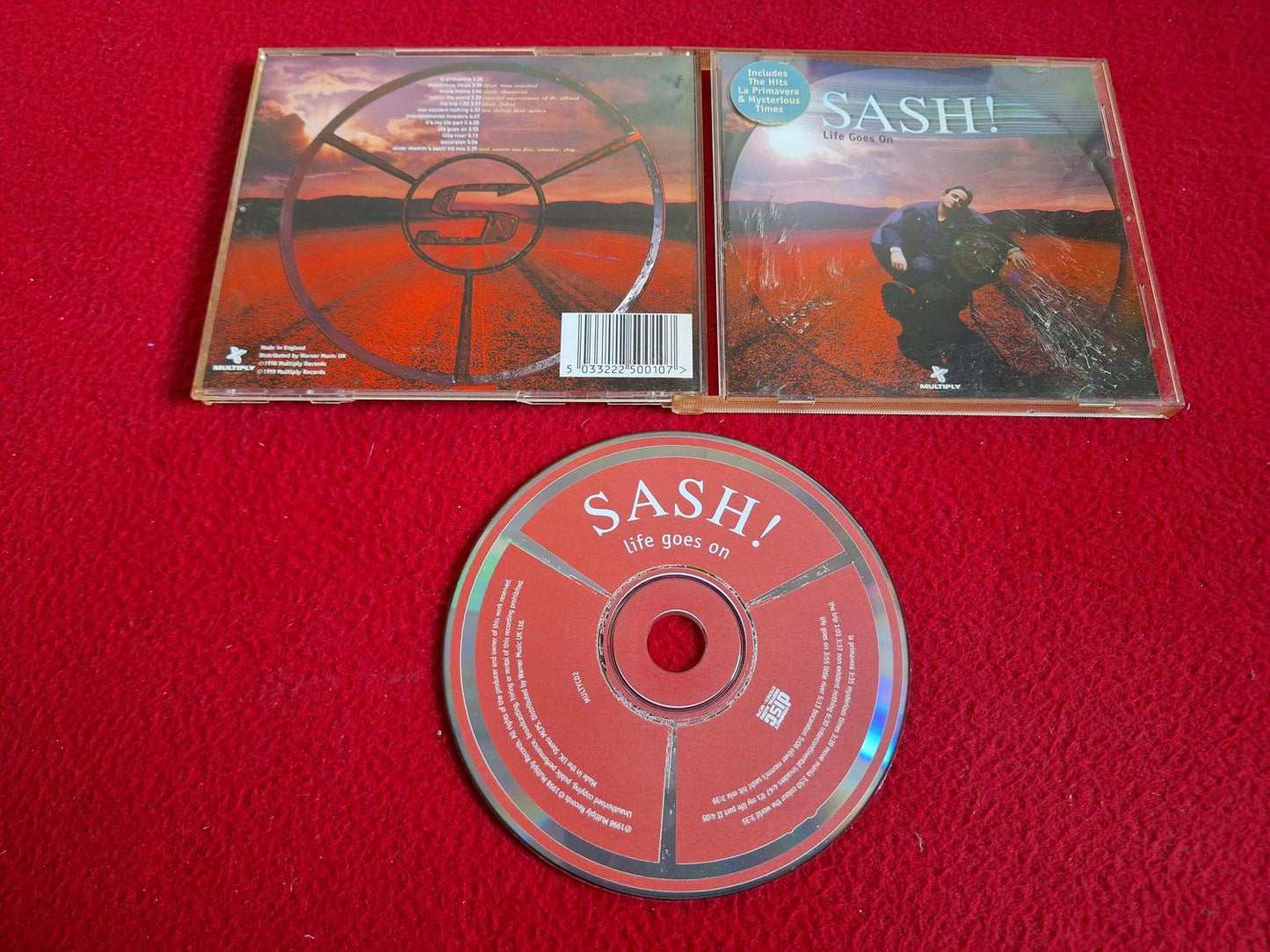 SASH! LIFE GOES ON CD