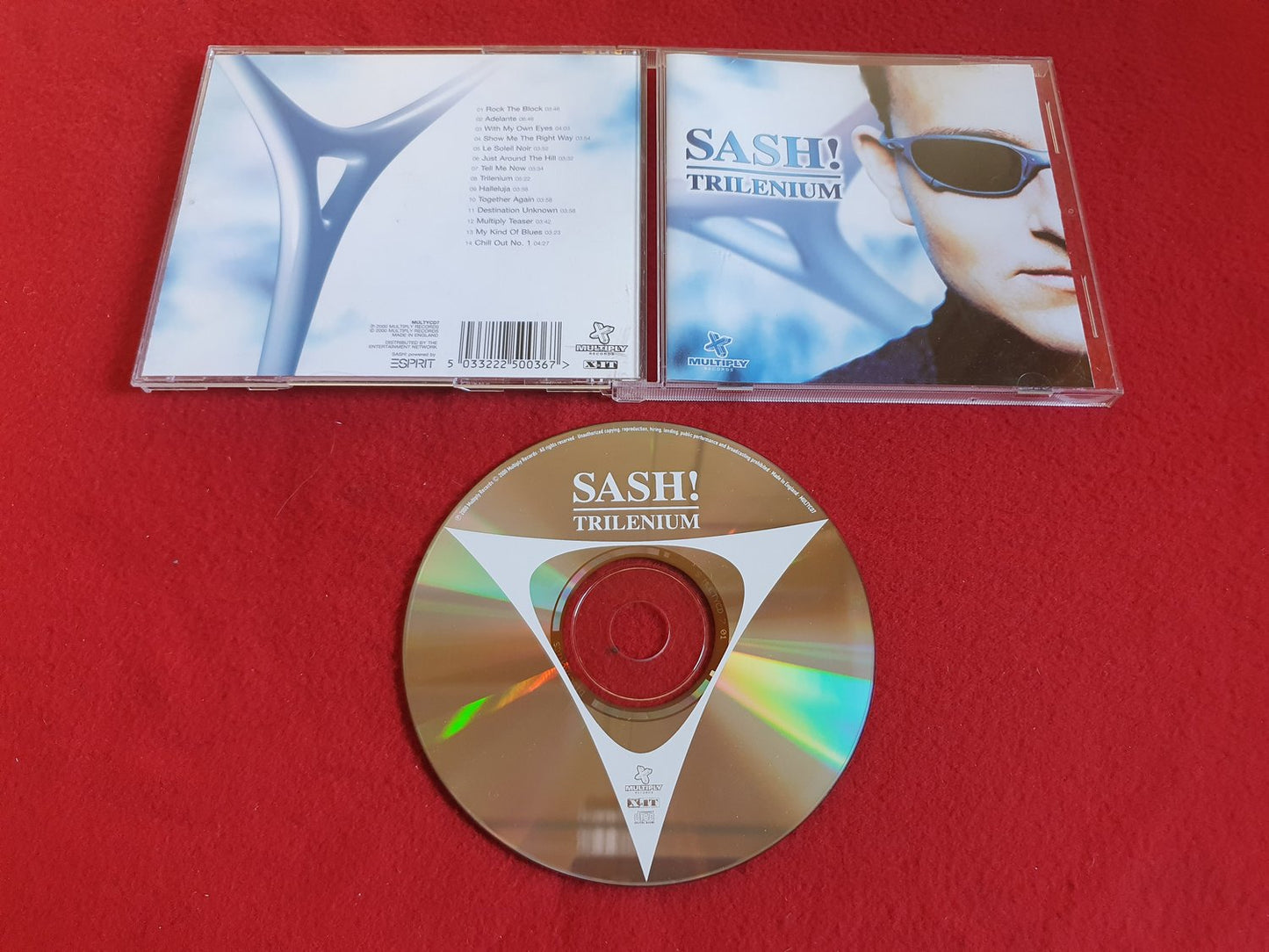 SASH! TRILENIUM till CD