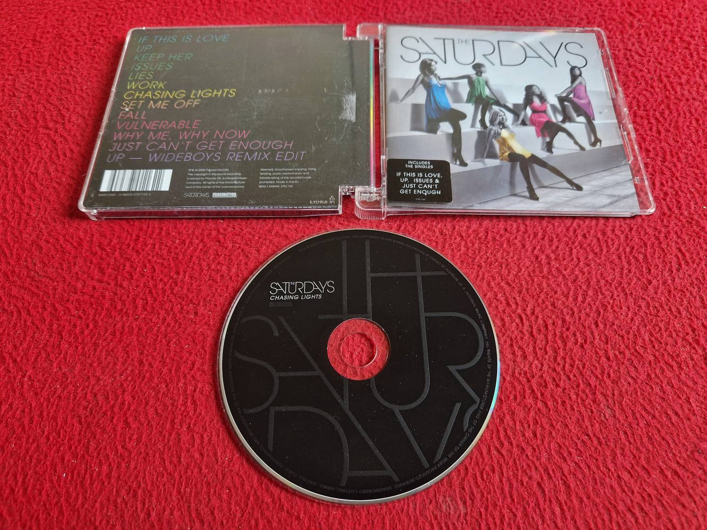 SATURDAYS CHASING LIGHTS CD