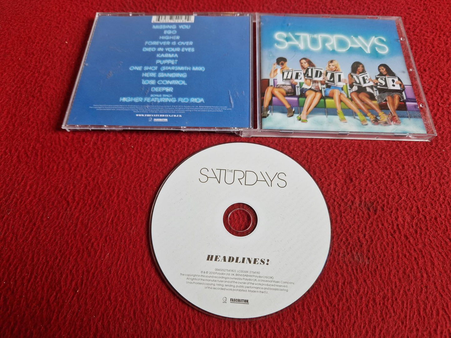 SATURDAYS HEADLINES CD