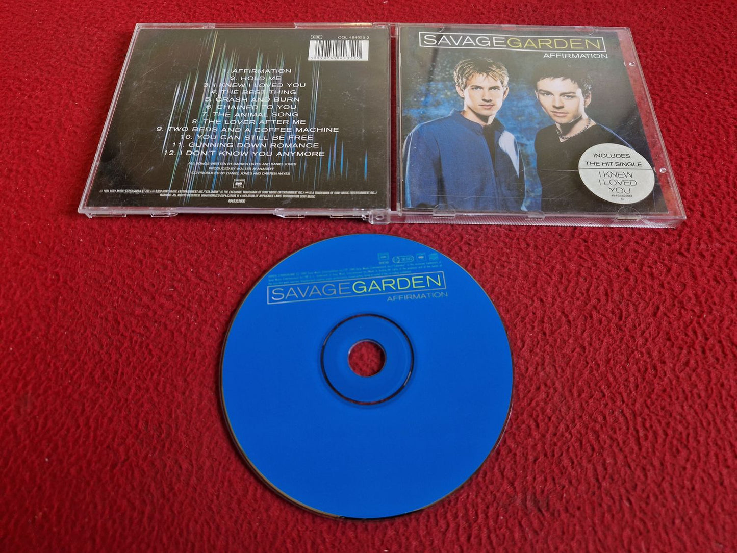 SAVAGE GARDEN AFFIRMATION CD
