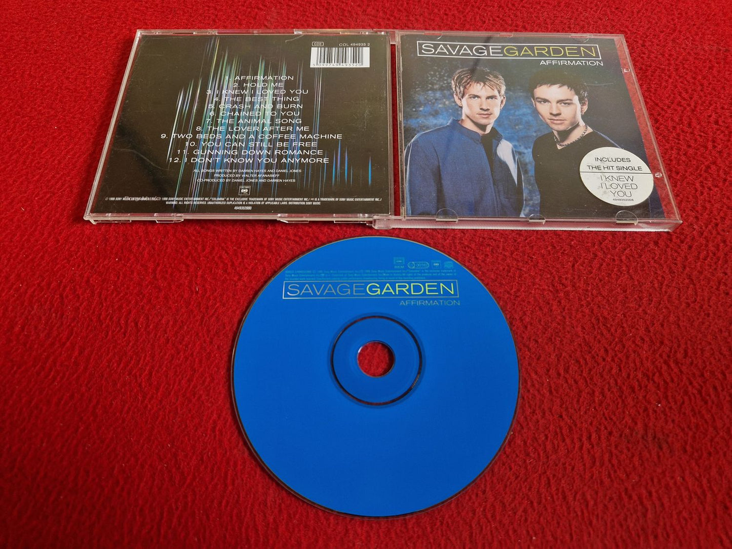 SAVAGE GARDEN AFFIRMATION CD