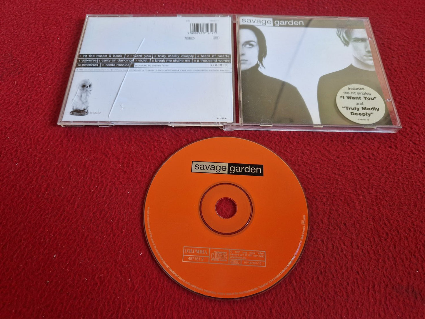 SAVAGE GARDEN - SAVAGE GARDEN CD