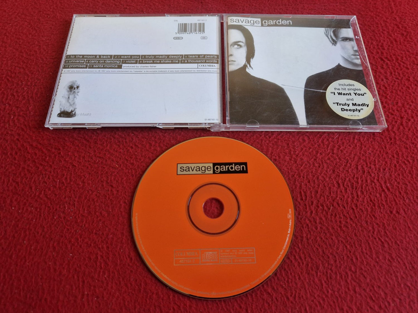 SAVAGE GARDEN - SAVAGE GARDEN CD
