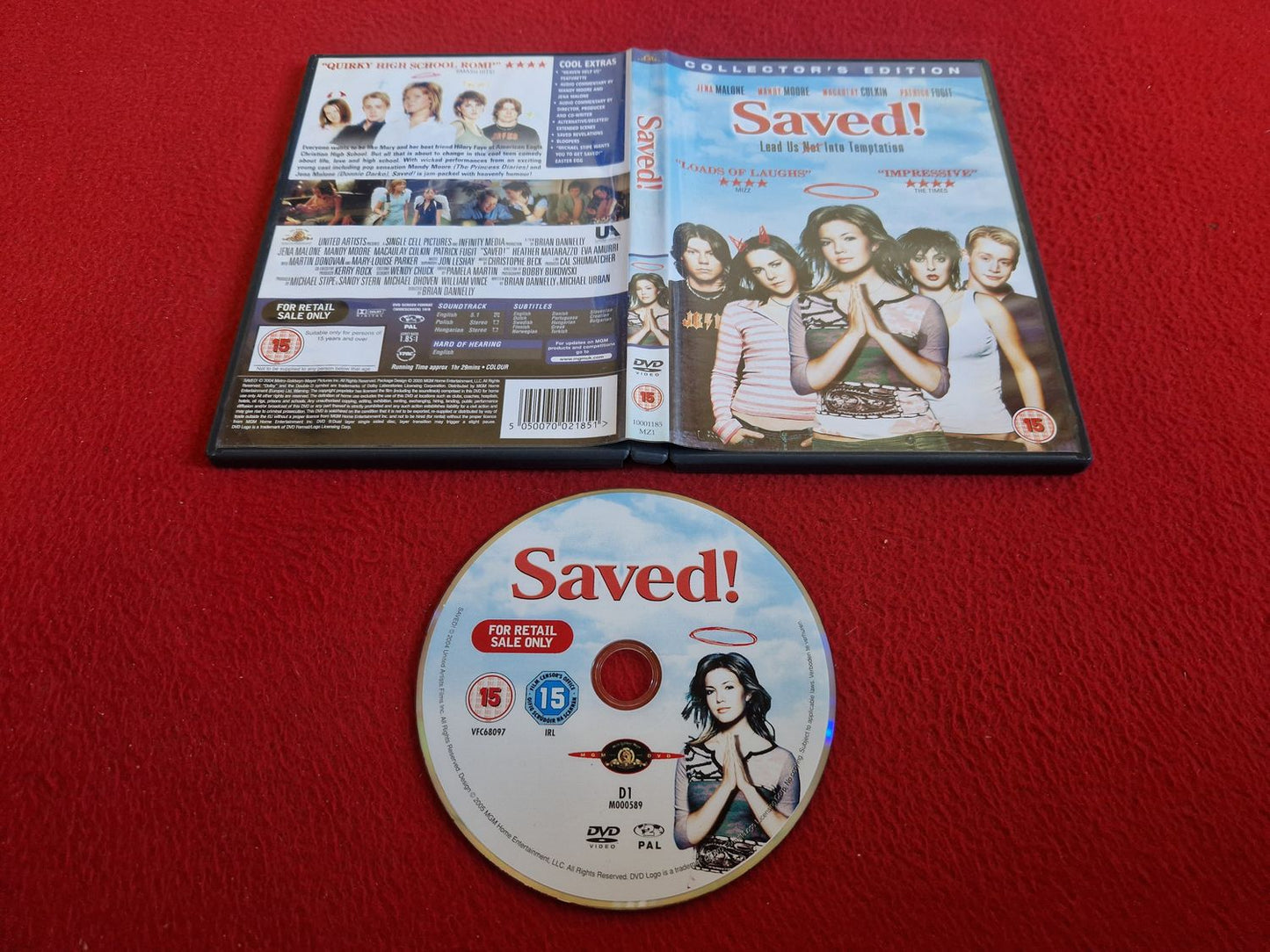 SAVED DVD