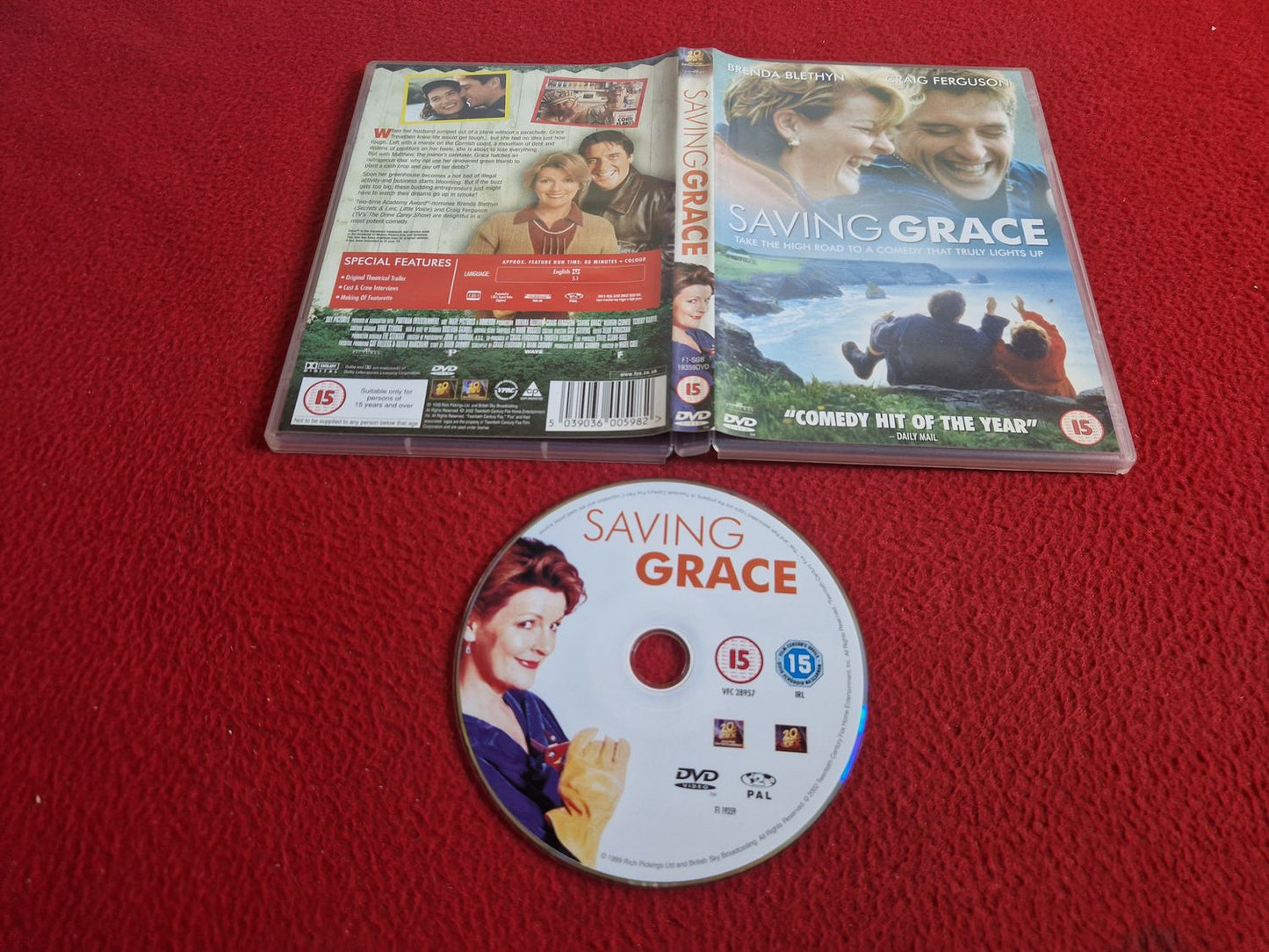 SAVING GRACE DVD