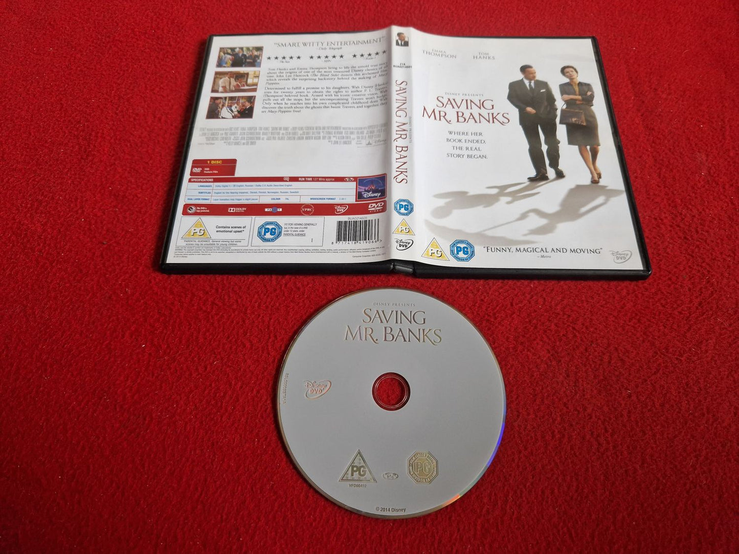 SAVING MR BANKS DVD