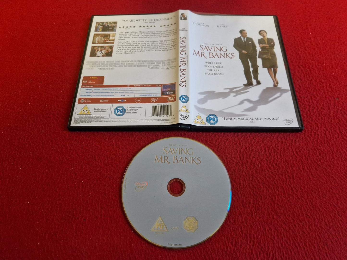 SAVING MR BANKS DVD