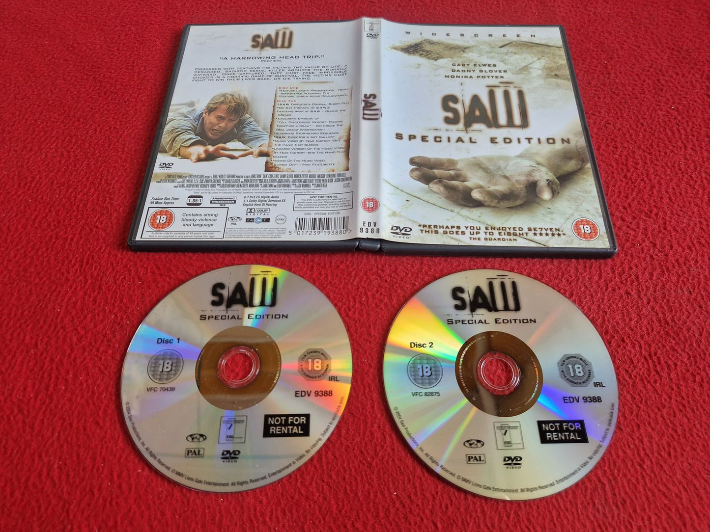 SAW DVD