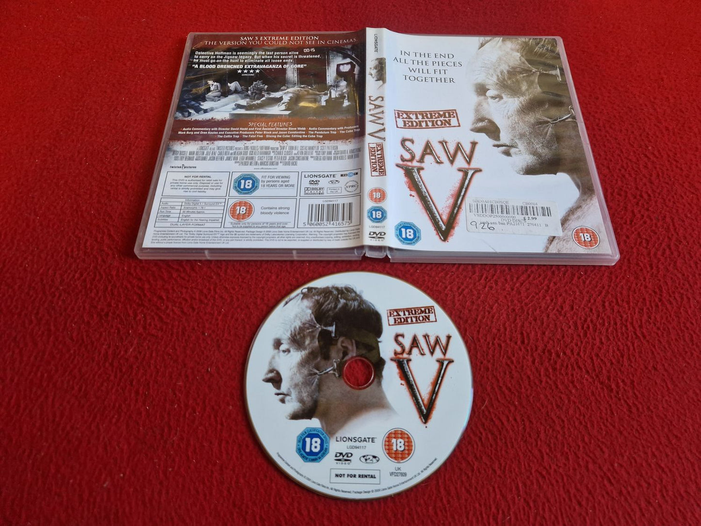 SAW V 5 DVD