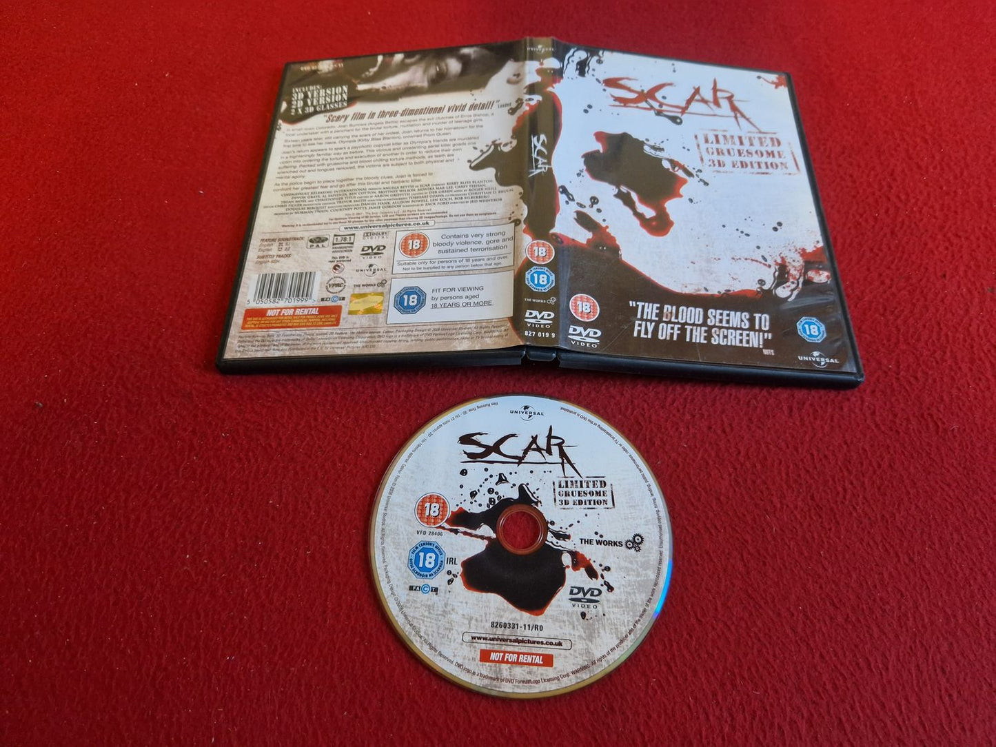 SCAR DVD