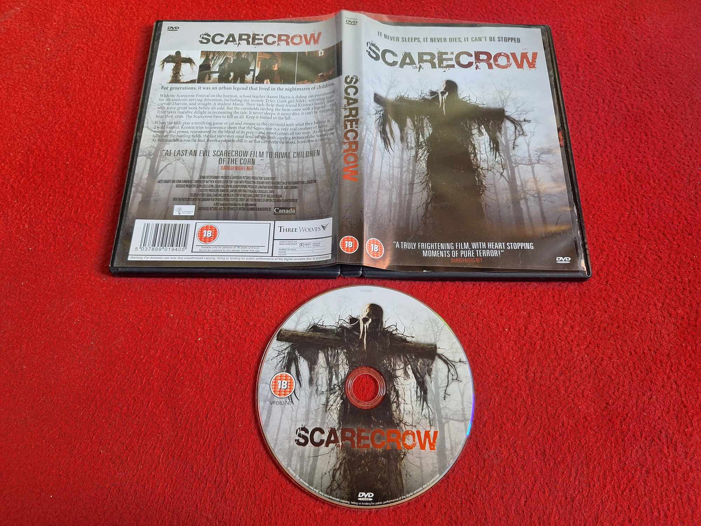 SCARECROW DVD