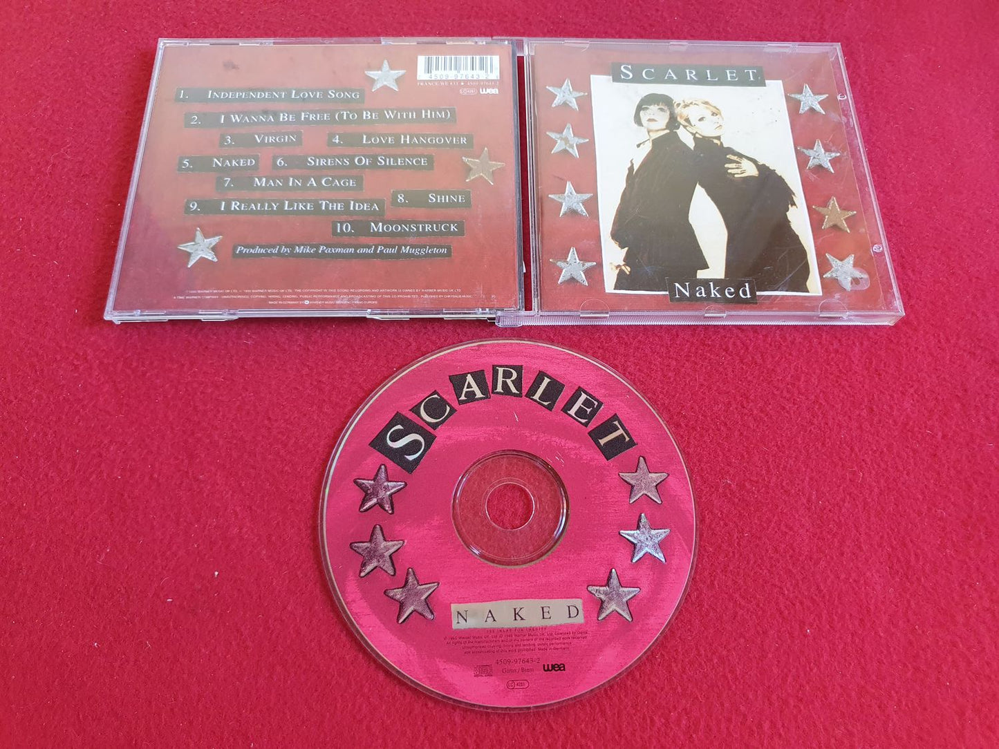 SCARLET NAKED till CD