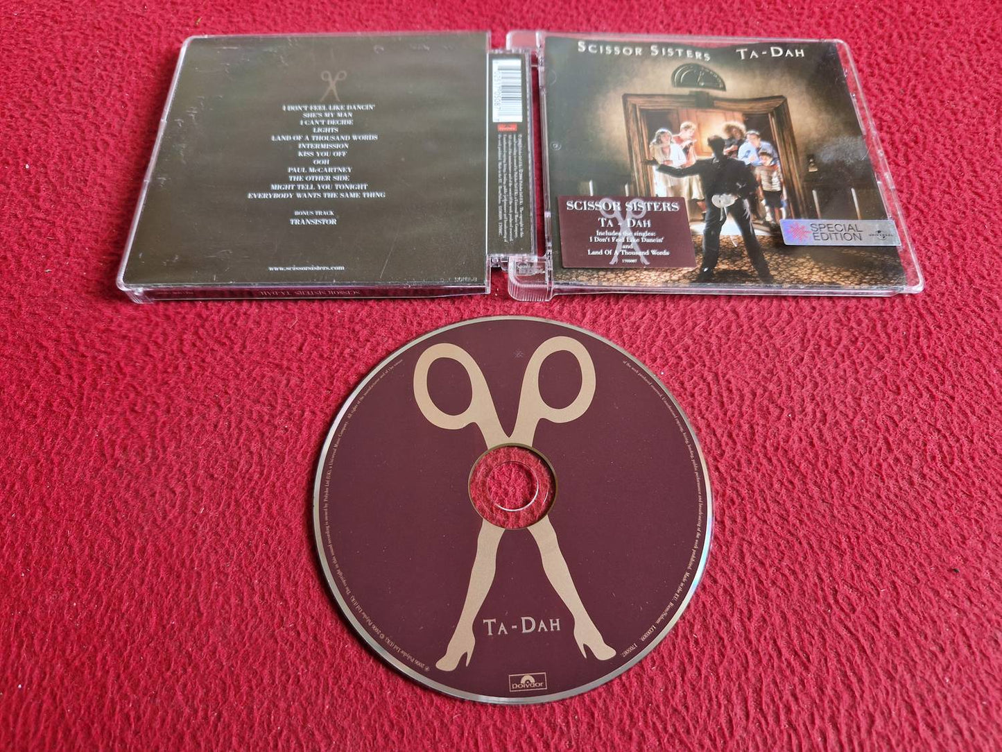SCISSOR SISTERS TA-DAH CD