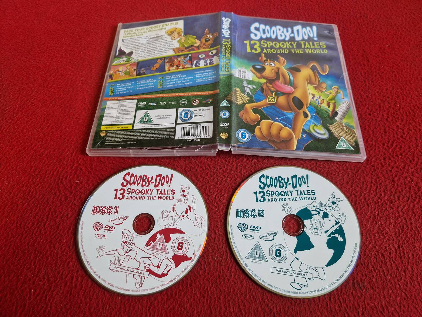 SCOOBY-DOO 13 SPOOKY TALES AROUND THE WORLD DVD