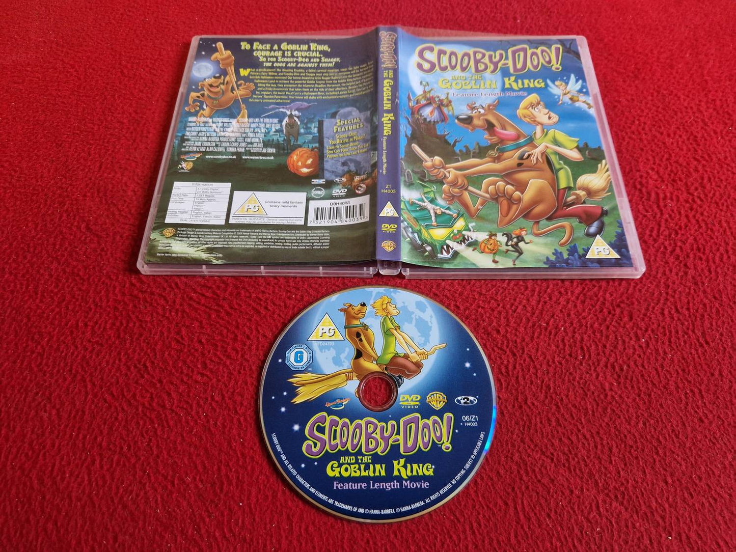 SCOOBY-DOO AND THE GOBLIN KING DVD