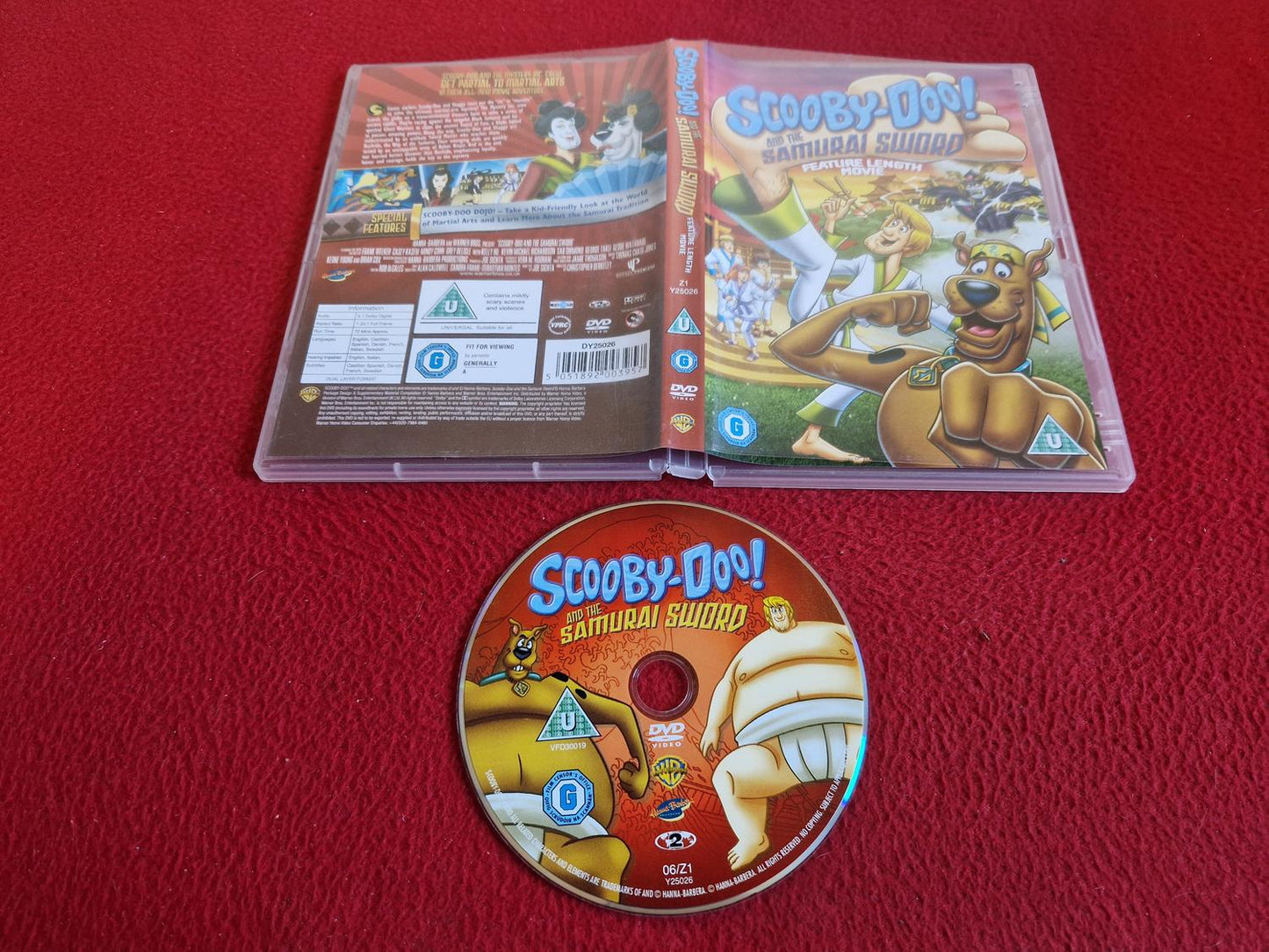 SCOOBY-DOO AND THE SAMURAI SWORD DVD
