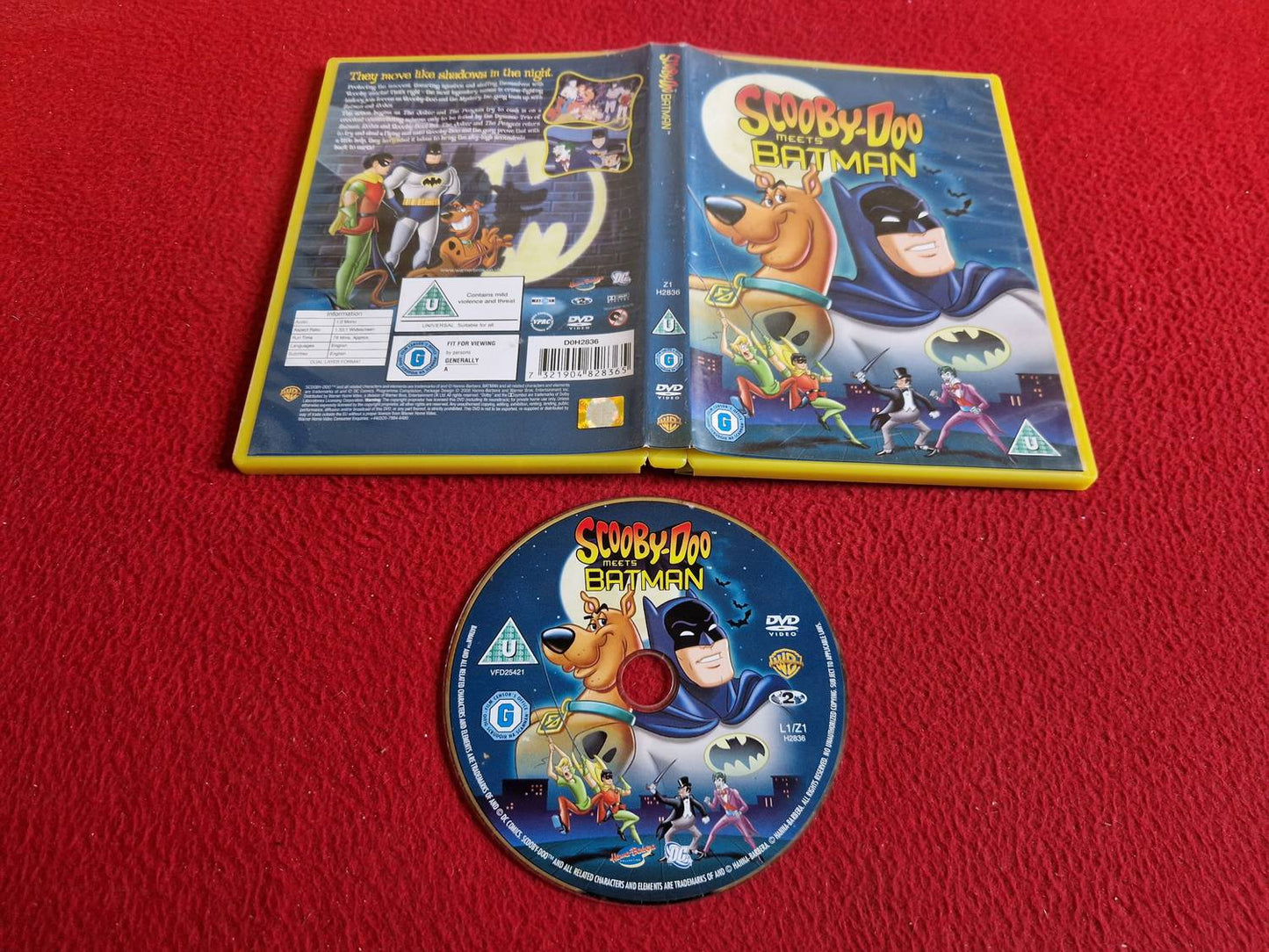 SCOOBY-DOO MEETS BATMAN DVD