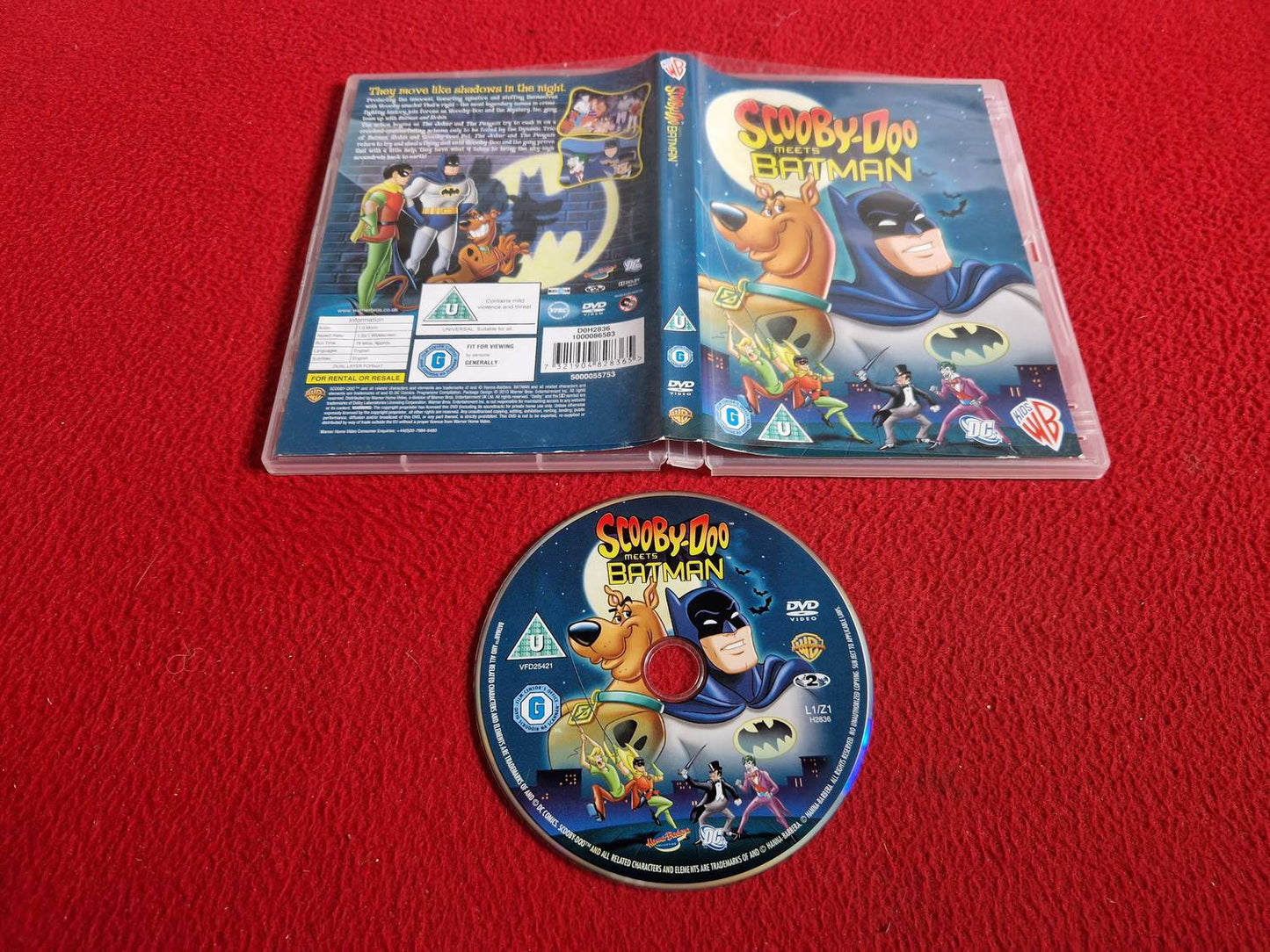 SCOOBY-DOO MEETS BATMAN DVD