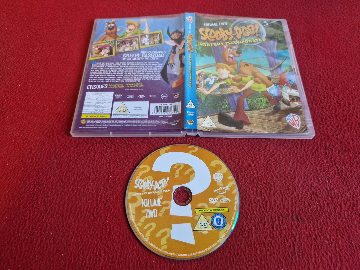 SCOOBY-DOO MYSTERY INCORPORATED VOLUME TWO DVD
