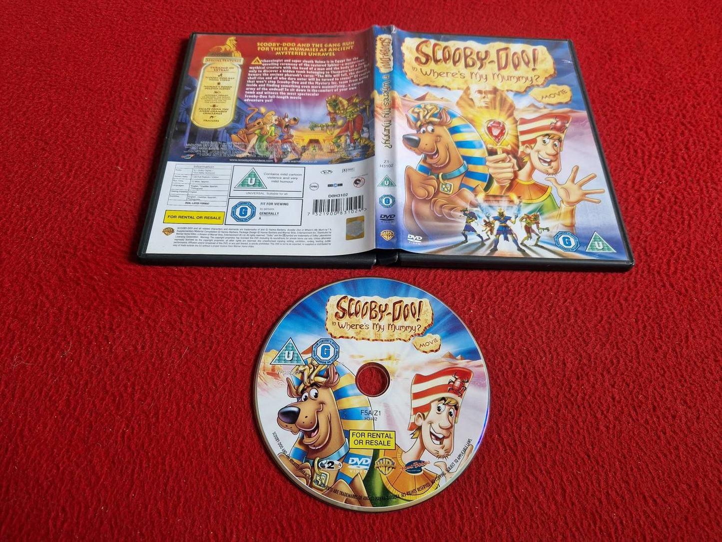 SCOOBY-DOO WHERE'S MY MUMMY? DVD