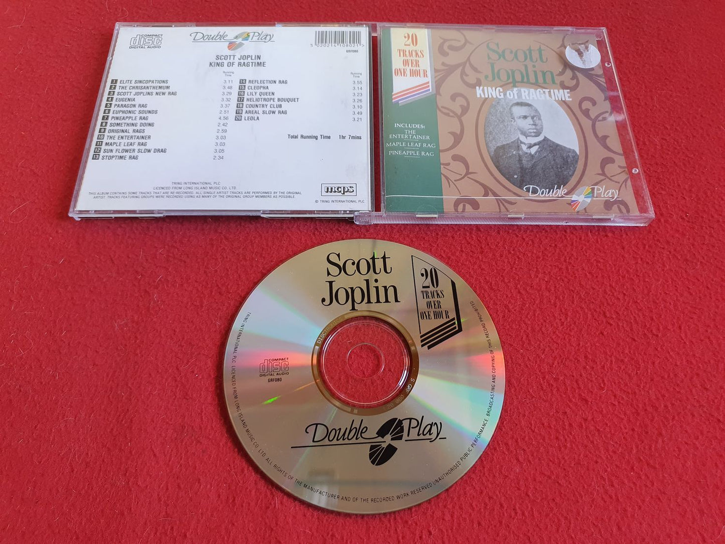 SCOTT JOPLIN KING OF RAGTIME till CD