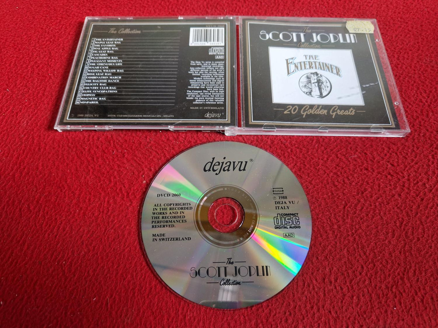 SCOTT JOPLIN THE COLLECTION CD