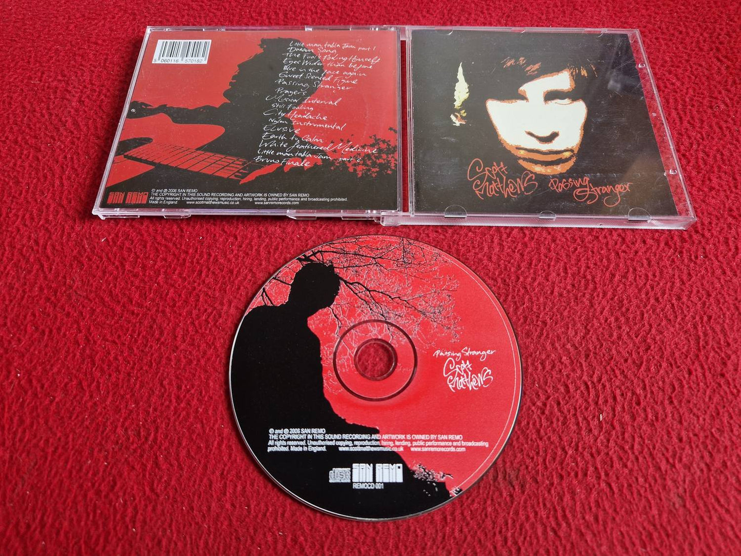 SCOTT MATTHEWS PASSING STRANGER CD