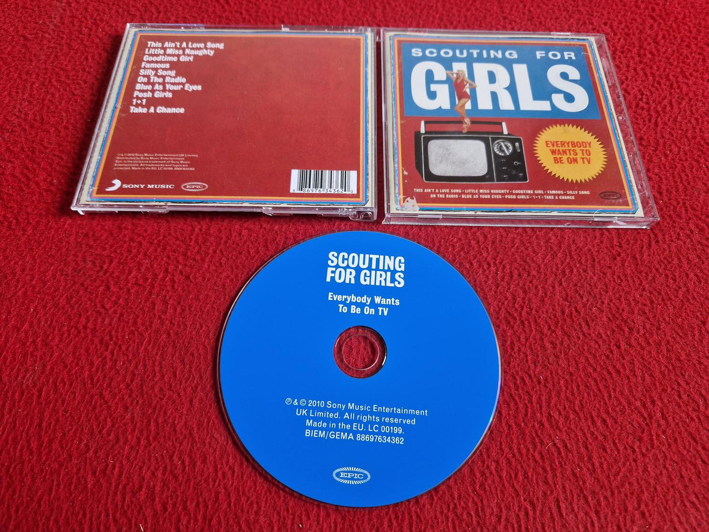 SCOUTING FOR GIRLS EVERYBODY WANTS TO BE ON TV CD