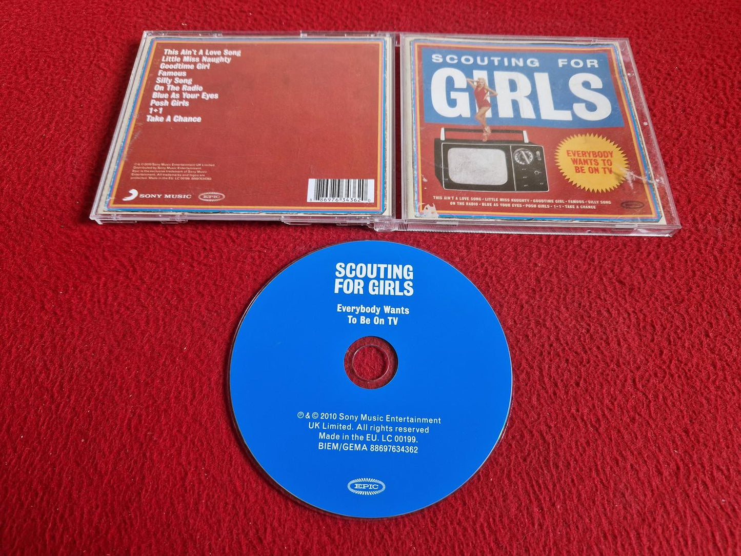 SCOUTING FOR GIRLS EVERYBODY WANTS TO BE ON TV CD