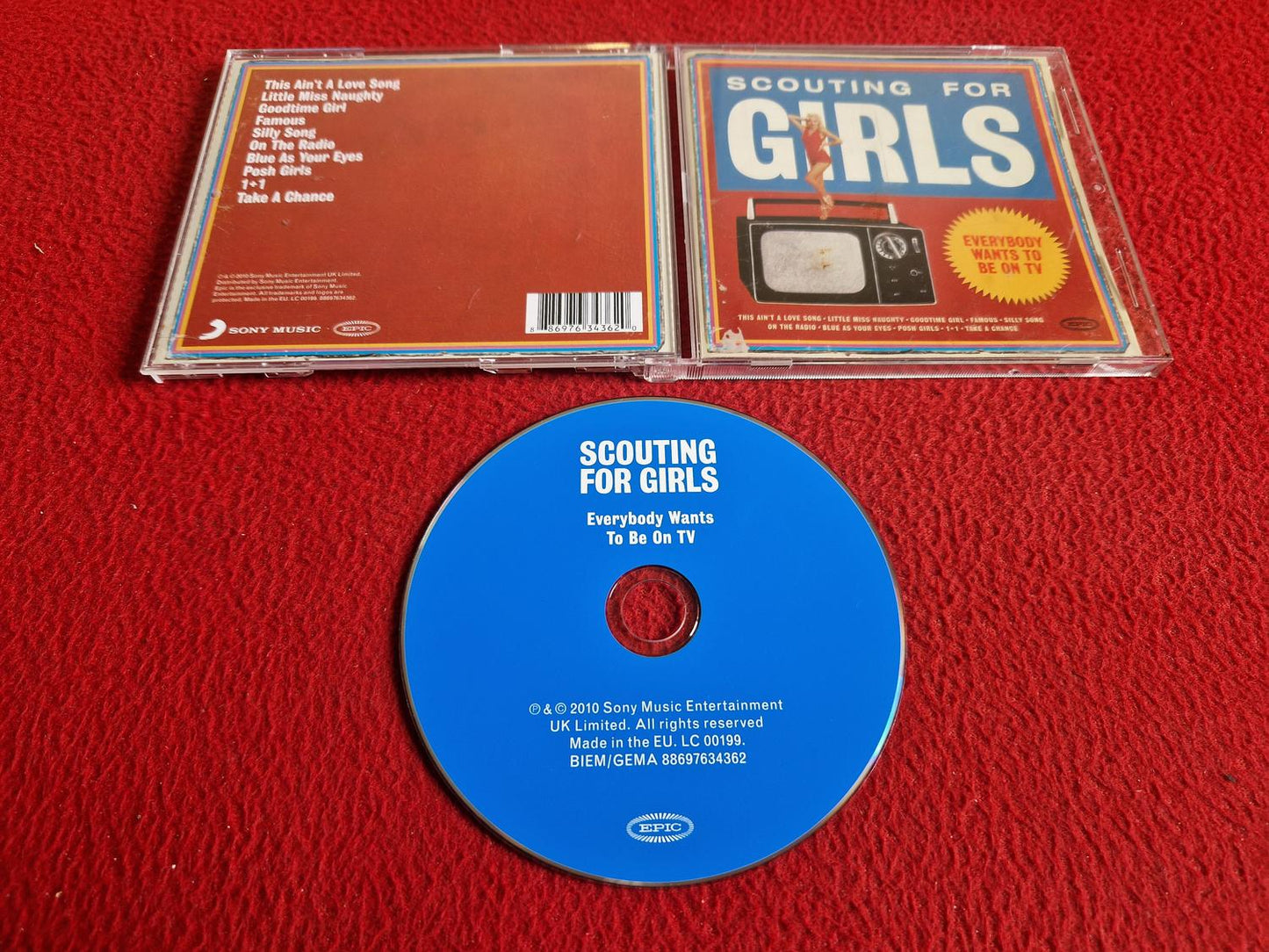 SCOUTING FOR GIRLS EVERYBODY WANTS TO BE ON TV CD