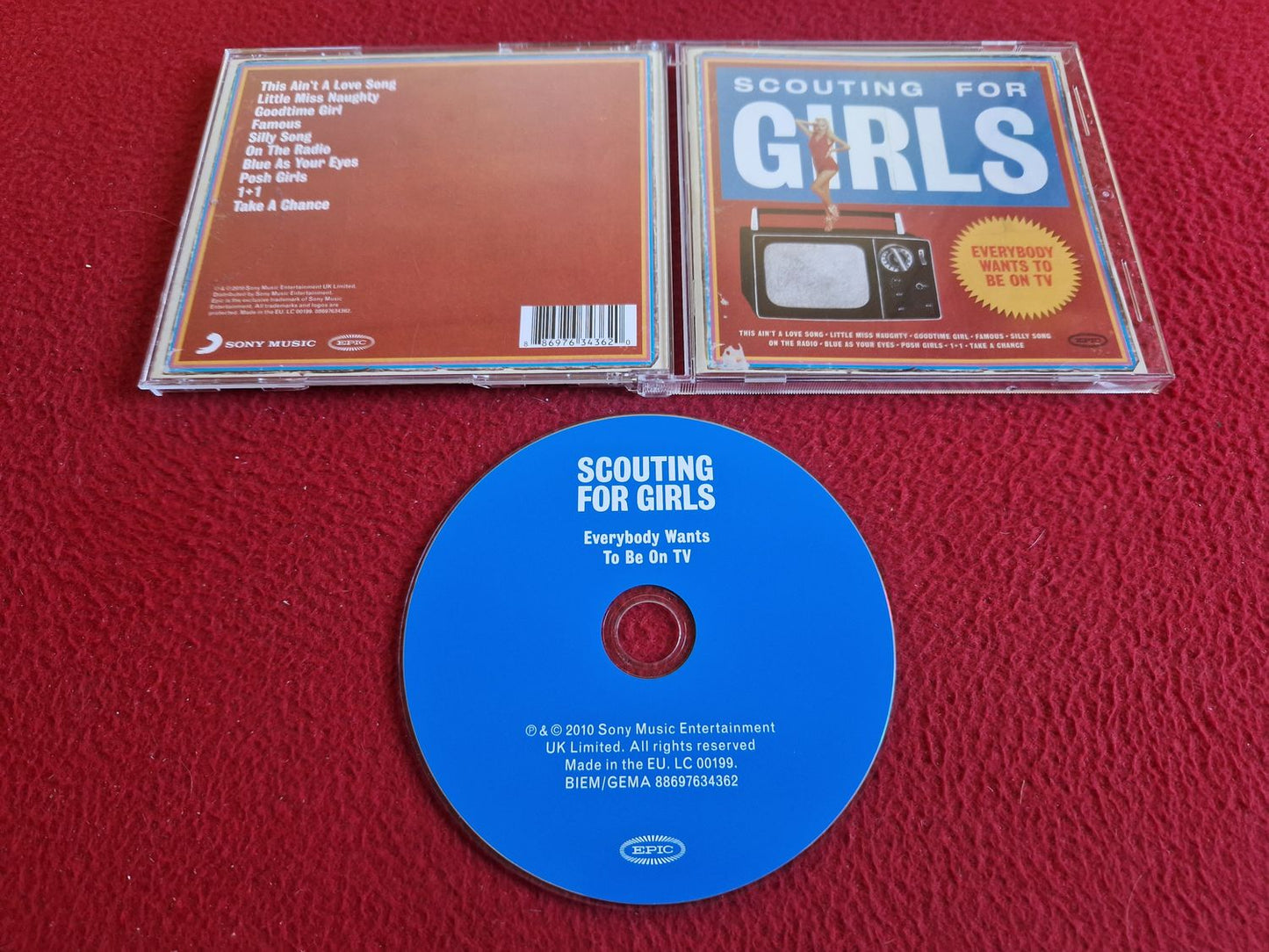 SCOUTING FOR GIRLS EVERYBODY WANTS TO BE ON TV CD