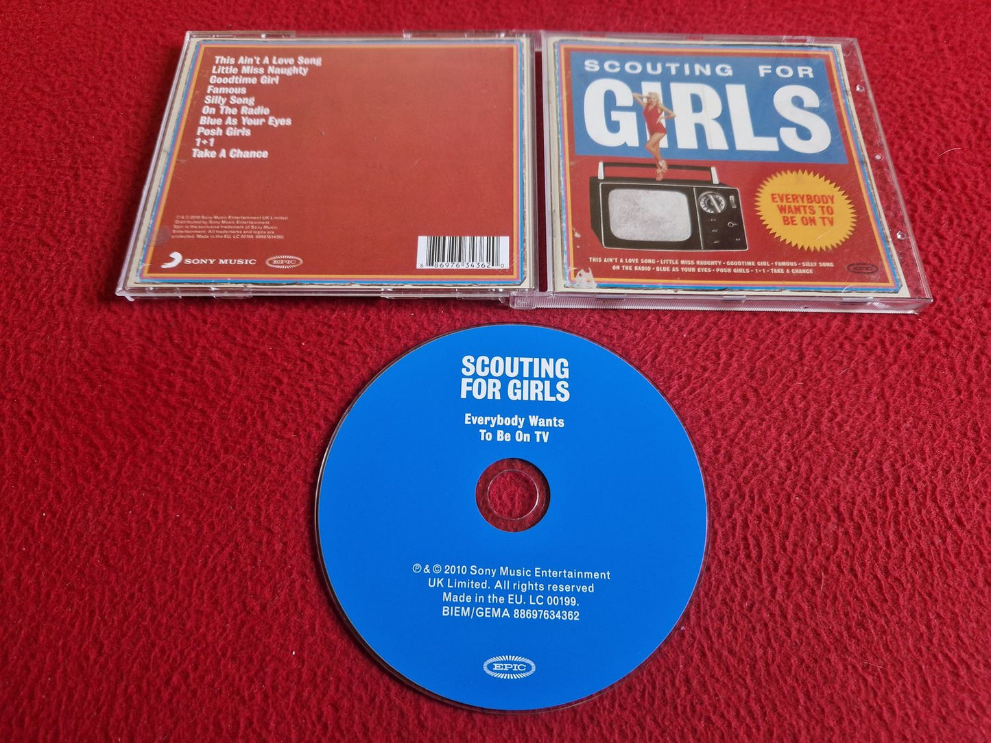SCOUTING FOR GIRLS EVERYBODY WANTS TO BE ON TV CD