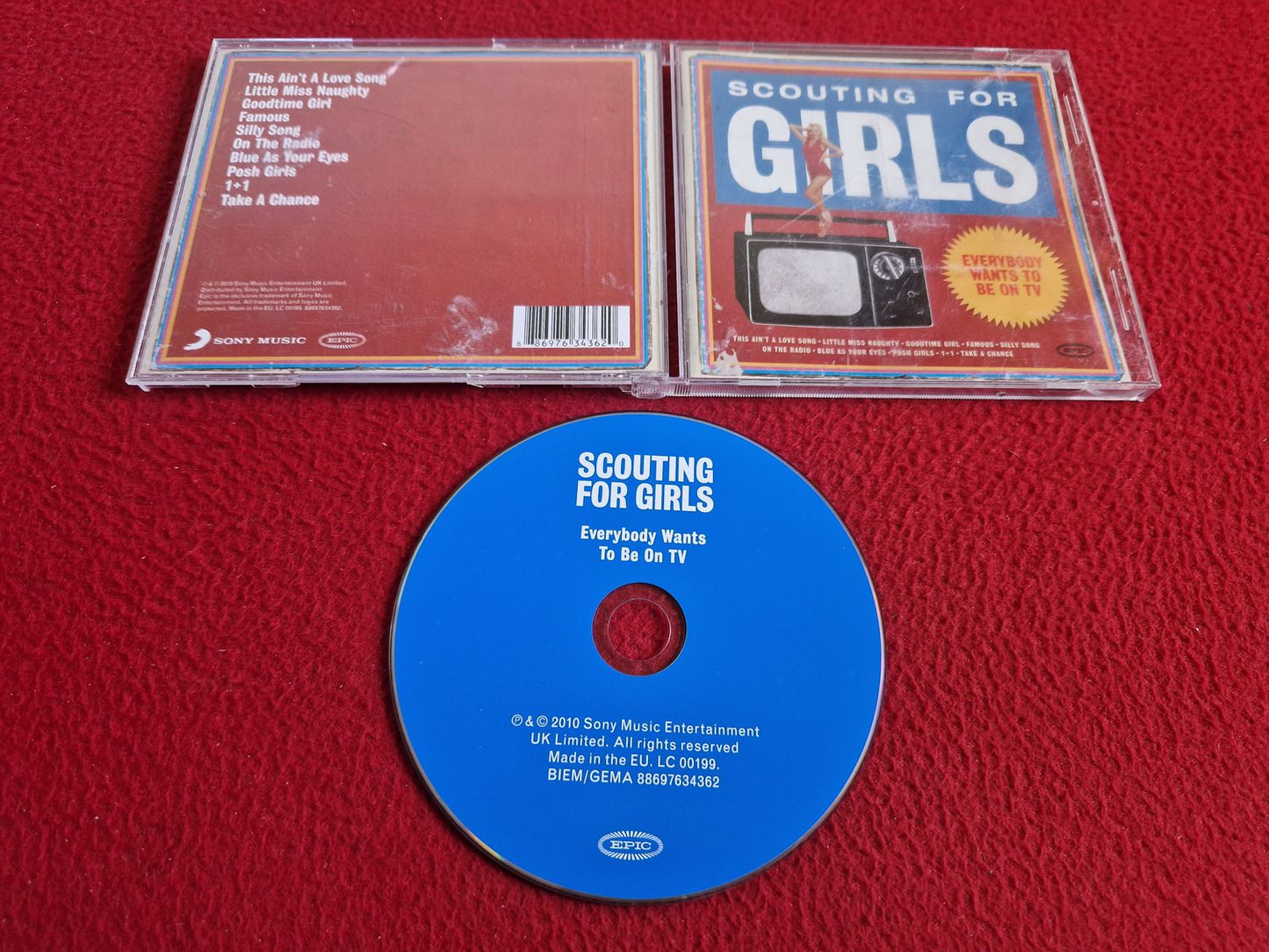SCOUTING FOR GIRLS EVERYBODY WANTS TO BE ON TV CD